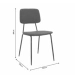 Chair Tania Anthracite Black (10)