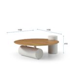 Coffee Table Assymetron 110x100cm (11)