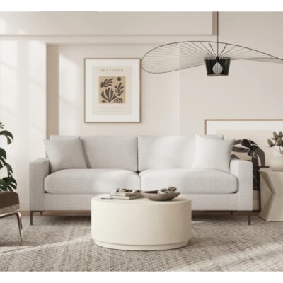 Coffee Table Wheel Terrazzo Ø90cm (2)