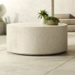 Coffee Table Wheel Terrazzo Ø90cm (7)