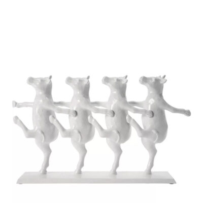 Deco Figurine Dancing Cows