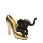 Deco Figurine Elephant Shoe Fetish 34cm