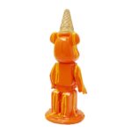 Deco Figurine Gelato Bear Orange 40cm (4)