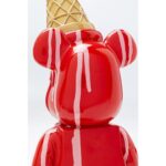 Deco Figurine Gelato Bear Red 40cm (10)