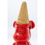 Deco Figurine Gelato Bear Red 40cm (8)