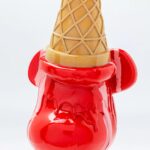 Deco Figurine Gelato Bear Red 40cm (9)