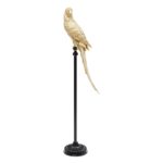 Deco Figurine Parrot Gold 116cm