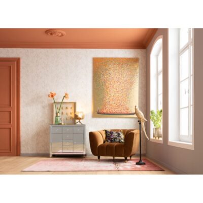 Deco Figurine Parrot Gold 116cm (2)