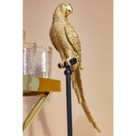 Deco Figurine Parrot Gold 116cm (8)
