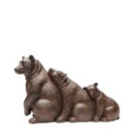 Деко фигурина Relaxed Bear Family