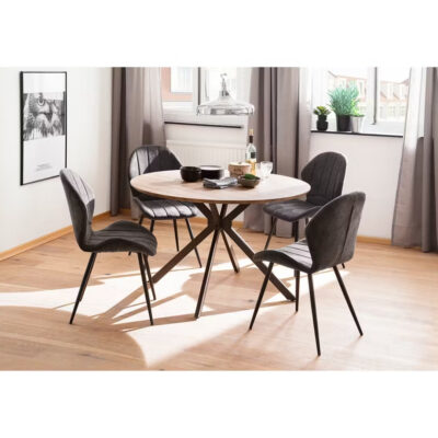 Dining Chair Jelour Charcoal (2)