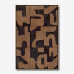 Picture Abstract Shape 80x120cm