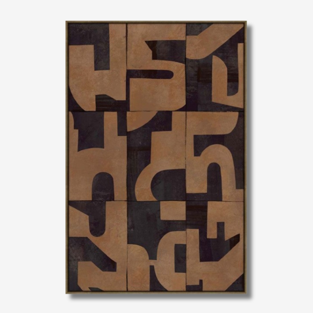 Picture Abstract Shape 80x120cm Picture Abstract Shape 80x120cm