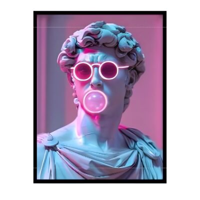 Picture Cheeky David LED 80x120cm