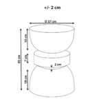Side Table Terracotta Terrazzo Ø36.5cm (9)