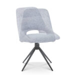 Swivel Chair Luciano Gray Black (3)