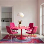 Table Schickeria Pink Ø110cm (2)