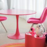 Table Schickeria Pink Ø110cm (4)