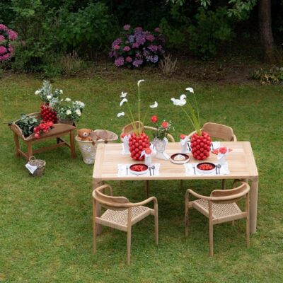 Vase Strawberries Red 30cm (3)