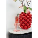 Vase Strawberries Red 30cm (8)