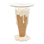 Bistro Table Ice Cream Vanilla Ø48cm (7)