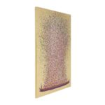 Canvas Picture Flower Boat Gold Pink 40x50cm (4)
