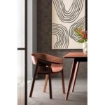 Chair with Armrest Biarritz Brown (3)