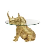 Масичка за кафе за седење Hippo Ø65 cm (10)