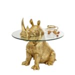 Масичка за кафе за седење Hippo Ø65 см