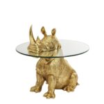 Масичка за кафе за седење Hippo Ø65 cm (7)
