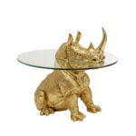 Масичка за кафе за седење Hippo Ø65 cm (8)