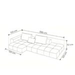 Divan këndor Paris 330cm (9)