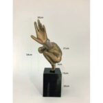 Deco Object Athlet Bronze 75cm (7)
