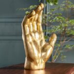 Deco Object Mano Gold 35cm (6)