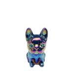 Money Box Shiny Puppies Blue 12cm 