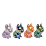 Money Box Shiny Puppies Blue 12cm  (4)