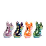 Money Box Shiny Puppies Blue 12cm  (5)