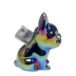 Money Box Shiny Puppies Blue 12cm  (6)