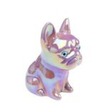 Money Box Shiny Puppies Purple 12cm (7)