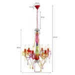 Pendant Lamp Starlight Rainbow 6 Branched (9)