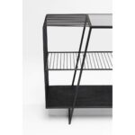 Shelf Mesh Black 120x78см (10)