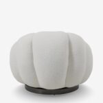 Swivel Armchair Nester White (7)