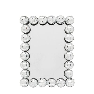 Table Mirror Disco Balls Square 19x26cm (2)