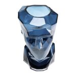 Vase Prisma Face Blue 30cm 1 (1)