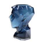 Vase Prisma Face Blue 30cm 1 (5)