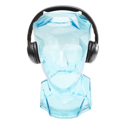 Vazo Prisma Face Blu e Çelët 30cm (2)