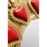 Wall Mirror Flaming Heart Ø39cm (3)