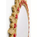 Wall Mirror Flaming Heart Ø81cm (3)