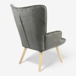 Armchair Fluffy Anthracite Natural (3)