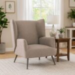 Armchair Mareta Gray Beige Black (3)